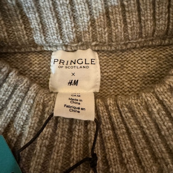 Pringle for H and M argyle sweater - Picture 3 of 4